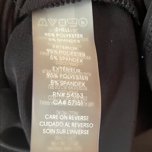 Calvin Klein Pleated Faux Wrap Black Blouse s - Picture 8 of 9